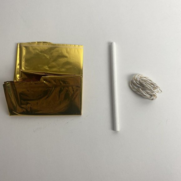 Spritz 14" Gold Foil Balloon Letter C -Set of 8- - Picture 3 of 3